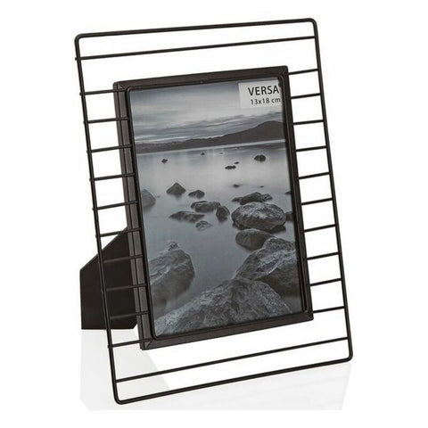 Fotorahmen Versa VS-22130014 Metall (1,8 x 24,6 x 18,6 cm) (13 x 18 cm)-0