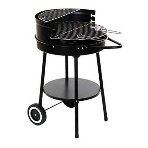 Holzkohlegrill mit Rädern DKD Home Decor Metall (59 x 49 x 82 cm)-7