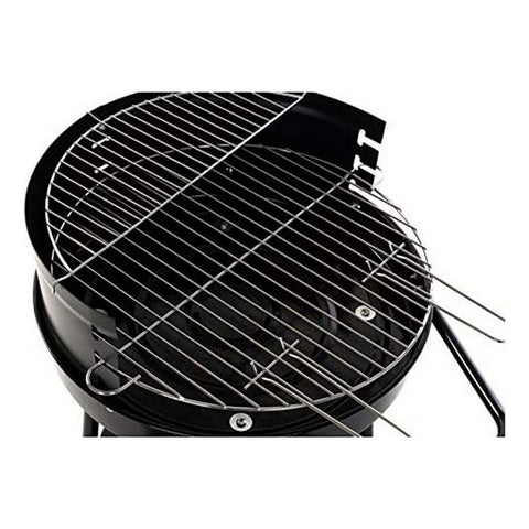 Holzkohlegrill mit Rädern DKD Home Decor Metall (59 x 49 x 82 cm)-6