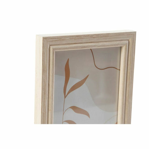 Bilderrahmen für die Wand DKD Home Decor 32,5 x 1,5 x 45 cm Kristall natürlich Braun Moderne Holz MDF-2