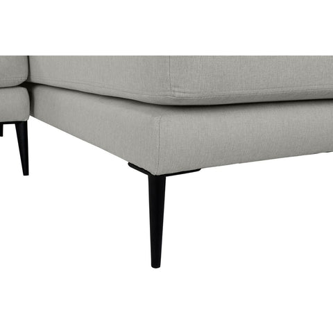 Chaise Longue DKD Home Decor Grau Polyester Metall (240 x 160 x 85 cm)-6