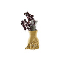 Vase DKD Home Decor Gold Steingut 17 x 12 x 21 cm-2