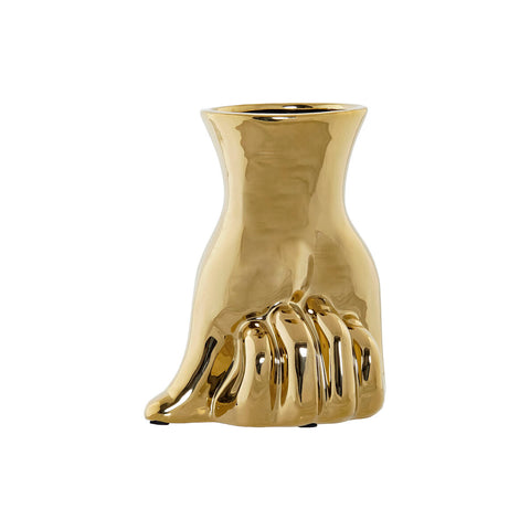 Vase DKD Home Decor Gold Steingut 17 x 12 x 21 cm-0