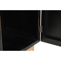 Schrank DKD Home Decor   110 x 50 x 180 cm Schwarz Metall Pappel-8