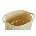 Korb-Set DKD Home Decor Beige Naturfaser (34 x 34 x 37 cm)-2