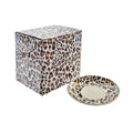 Teekanne DKD Home Decor Leopard Kristall Porzellan Braun Durchsichtig Weiß (2 Stück)-2