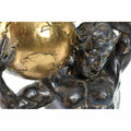 Deko-Figur DKD Home Decor Herren 23 x 19 x 42 cm Schwarz Gold-2