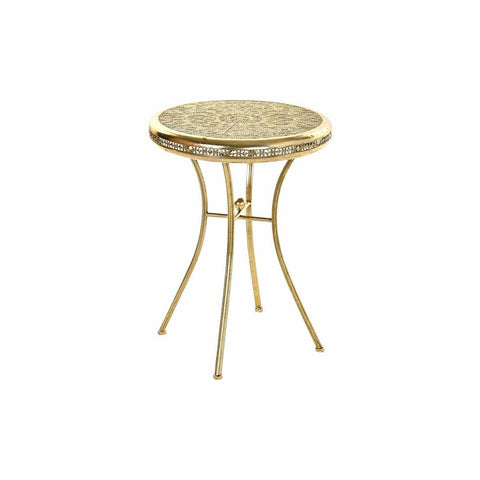 Beistelltisch DKD Home Decor Gold Metall (42 x 42 x 57 cm)-0