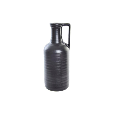 Vase DKD Home Decor Schwarz Porzellan Moderne 13 x 13 x 32 cm-0