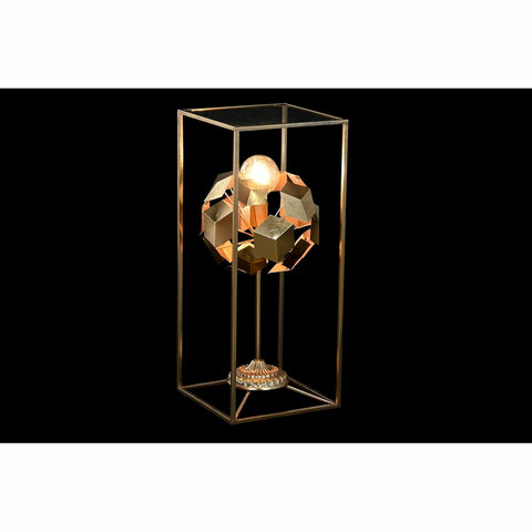 Tischlampe DKD Home Decor Kristall Gold Metall 220 V 50 W (30 x 30 x 71 cm)-4