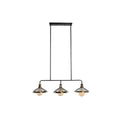 Deckenlampe DKD Home Decor 100 x 29 x 22 cm Schwarz Gold Metall 50 W-1