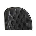 Hocker DKD Home Decor 50 x 53 x 114 cm Schwarz Metall Dunkelgrau Polypropylen-1