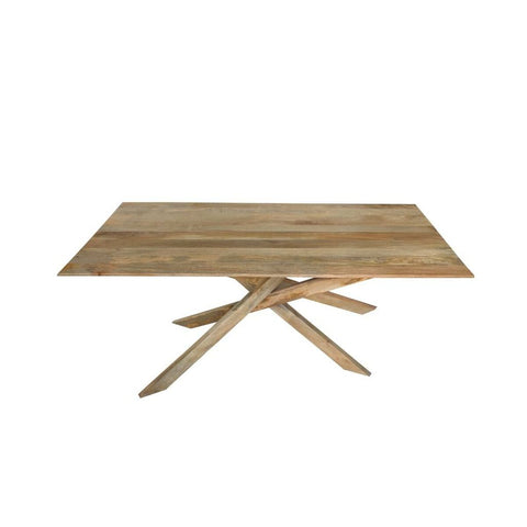 Esstisch DKD Home Decor natürlich Mango-Holz (180 x 90 x 76 cm)-0