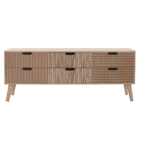 TV-Möbel DKD Home Decor Tanne Braun Holz MDF 120 x 40 x 47 cm-3