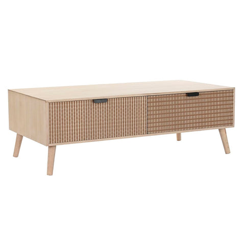 Tischdekoration DKD Home Decor Braun Holz Tanne Kunststoff Holz MDF 120 x 60 x 42,5 cm-0