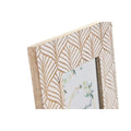 Fotorahmen DKD Home Decor 22,5 x 2 x 28 cm Kristall Braun Weiß Mango-Holz Urban-1