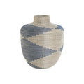 Vase DKD Home Decor Blau natürlich Mediterraner 40 x 40 x 48 cm-0