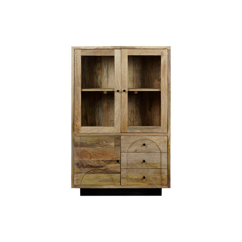 Displayständer DKD Home Decor Kristall Mango-Holz 90 x 40 x 190 cm-7