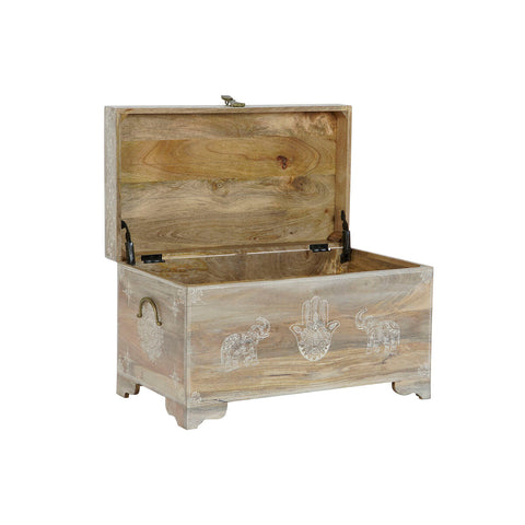 Truhe DKD Home Decor natürlich Mango-Holz Holz MDF 78 x 43 x 45 cm-5