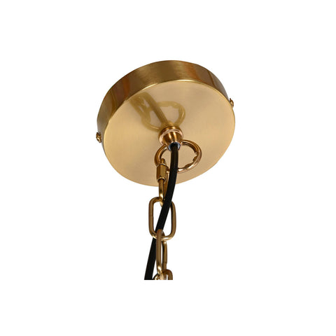 Deckenlampe DKD Home Decor 66 x 66 x 60 cm Kristall Gold Metall 40 W-5