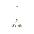 Deckenlampe DKD Home Decor 66 x 66 x 60 cm Kristall Gold Metall 40 W-0