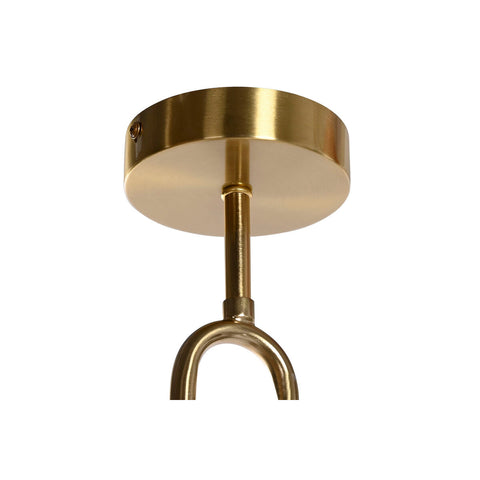 Deckenlampe DKD Home Decor Gold Metall Kristall 50 W 56 x 56 x 36 cm-10