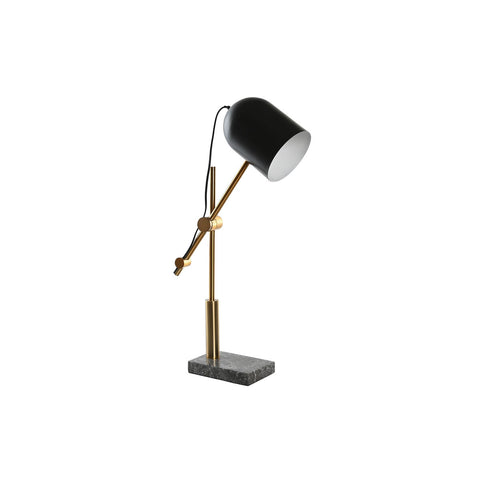 Tischlampe DKD Home Decor Schwarz Grau Gold Metall 60 W 220 V 45 x 45 x 70 cm-0