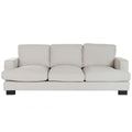 Sofa DKD Home Decor Creme Holz 220 x 86 x 84 cm-2