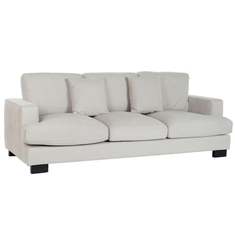 Sofa DKD Home Decor Creme Holz 220 x 86 x 84 cm-0