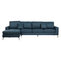 Sofa DKD Home Decor Blau Metall 300 x 160 x 85 cm-1