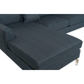 Sofa DKD Home Decor Blau Metall 300 x 160 x 85 cm-8