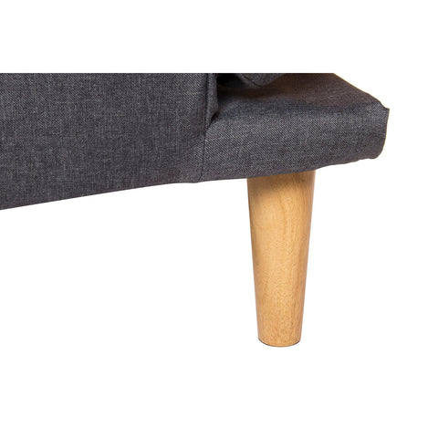 Schlafsofa DKD Home Decor Grau Holz Scandi 180 x 85 x 83 cm-2