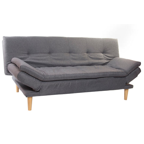 Schlafsofa DKD Home Decor Grau Holz Scandi 180 x 85 x 83 cm-0