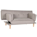 Schlafsofa DKD Home Decor Beige Holz Scandi 180 x 85 x 83 cm-0