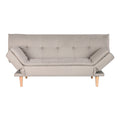 Schlafsofa DKD Home Decor Beige Holz Scandi 180 x 85 x 83 cm-1