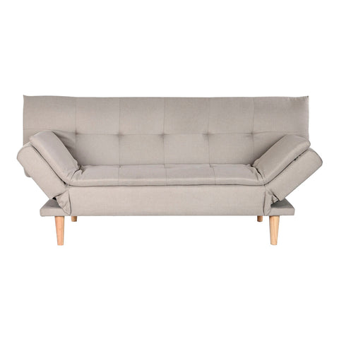 Schlafsofa DKD Home Decor Beige Holz Scandi 180 x 85 x 83 cm-1