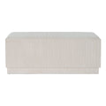 Hocker DKD Home Decor Beige Holz MDF 100 x 40 x 40 cm-1