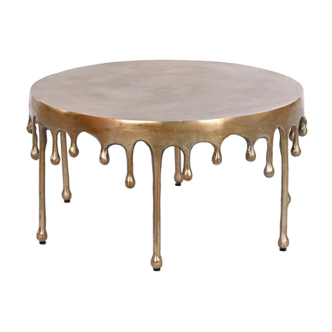 hocami - Couchtisch Home ESPRIT Aluminium 75 x 75 x 40 cm - couchtisch-home-esprit-aluminium-75-x-75-x-40-cm - 