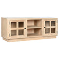 TV-Möbel Home ESPRIT natürlich Kristall Mango-Holz 135 x 35 x 52 cm-0