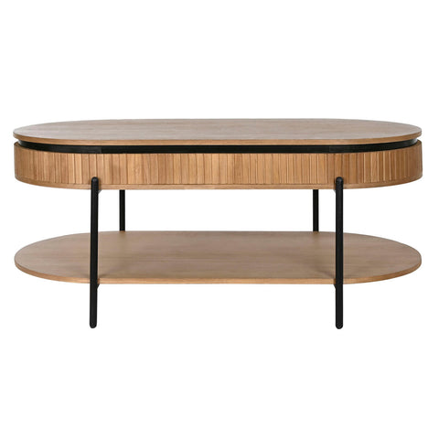 hocami - TV-Möbel Home ESPRIT Schwarz natürlich Metall 120 x 64 x 52 cm - tv-mobel-home-esprit-schwarz-naturlich-metall-120-x-64-x-52-cm - 