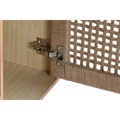 hocami - TV-Möbel Home ESPRIT Beige natürlich Jute Kiefer 120 x 40 x 55 cm - tv-mobel-home-esprit-beige-naturlich-jute-kiefer-120-x-40-x-55-cm - 