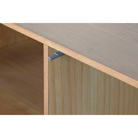 hocami - TV-Möbel Home ESPRIT Beige natürlich Jute Kiefer 120 x 40 x 55 cm - tv-mobel-home-esprit-beige-naturlich-jute-kiefer-120-x-40-x-55-cm - 