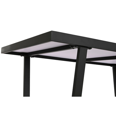 Esstisch Home ESPRIT Weiß Schwarz Metall 150 x 80 x 75 cm-3