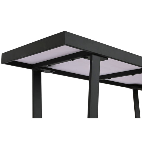 Konsole Home ESPRIT Weiß Schwarz Metall 100 x 35 x 75 cm-1