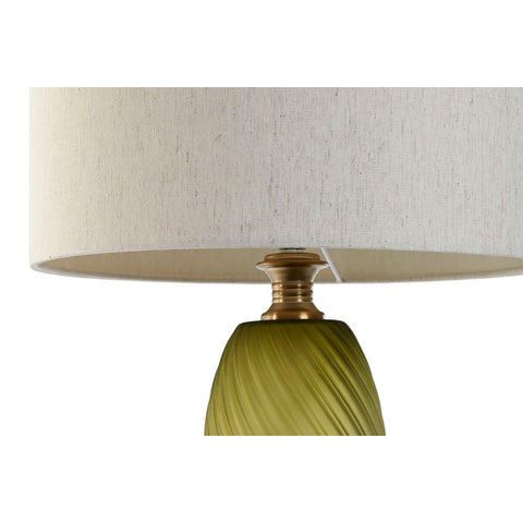 Tischlampe Home ESPRIT grün Beige Gold Kristall 50 W 220 V 36 x 36 x 61 cm-3