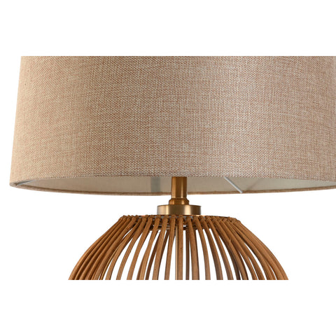 Tischlampe Home ESPRIT Braun Beige Gold natürlich 50 W 220 V 43 x 43 x 67 cm-4