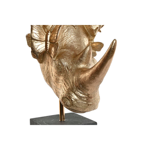 Deko-Figur Home ESPRIT Schwarz Gold 33 x 24 x 43,5 cm-2