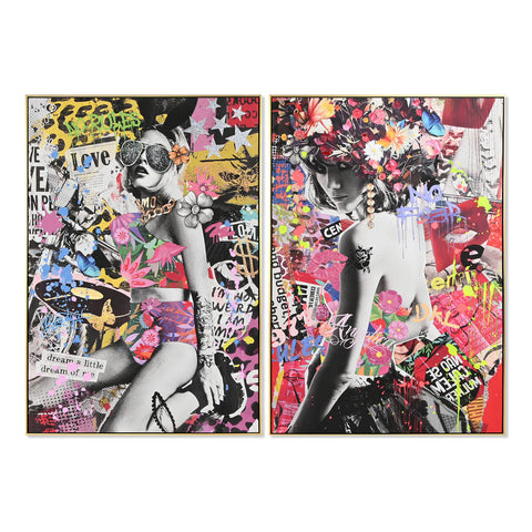 hocami - Bild Home ESPRIT Moderne 80 x 3,5 x 120 cm (2 Stück) - bild-home-esprit-moderne-80-x-3-5-x-120-cm-2-stuck - 