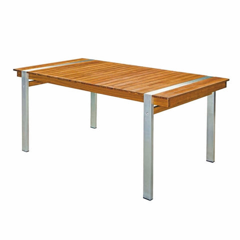 Esstisch Norah 160 x 85 x 74 cm Holz Edelstahl-0