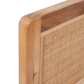 Kopfende des Betts HONEY natürlich Holz Rattan Paulonia-Holz 160 x 3,5 x 120 cm-6